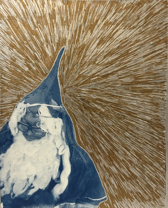 Untitled, cyanotype print