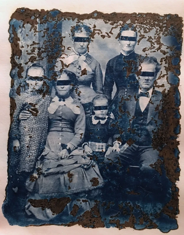Untitled, cyanotype print